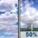 Saturday: Partly Sunny then Chance Showers And Thunderstorms