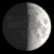 Waxing Crescent, Moon at 7 days in cycle