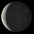Waning Crescent, Moon at 24 days in cycle